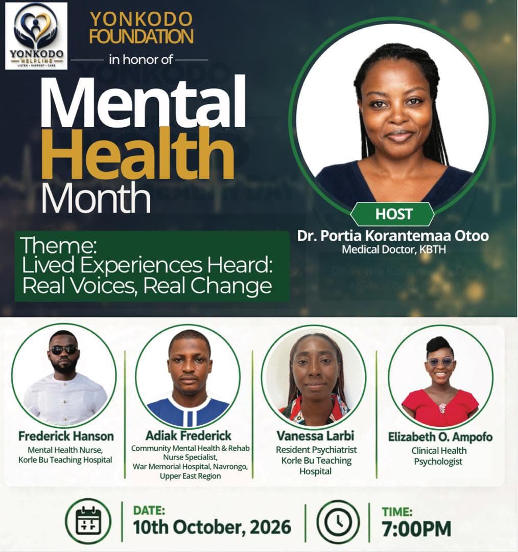 October Is Mental Health Month: October 10 - World Mental Health Day